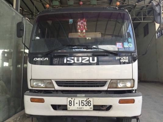 ขาย 10 ล้อ 1 เพลา อีซูซุ เดก้า ช่วงยาวพิเศษ 195 แรง ปี40  สนใจติดต่อ 081-9420141  ,  081-5715326