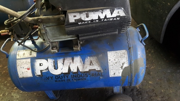 ปั๊มลม PUMA 50 ลิตร สภาพดี พร้อมใช้งาน