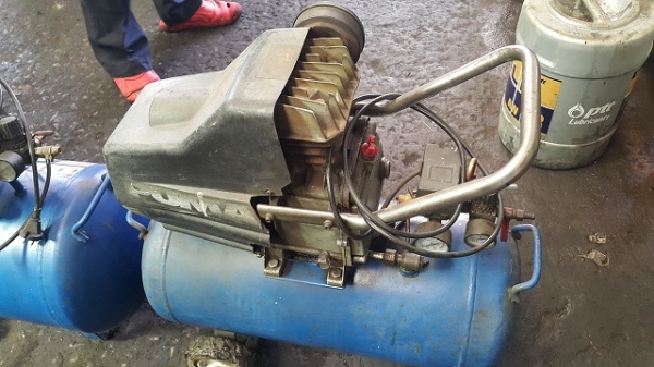 ปั๊มลม PUMA 25 ลิตร สภาพดี พร้อมใช้งาน