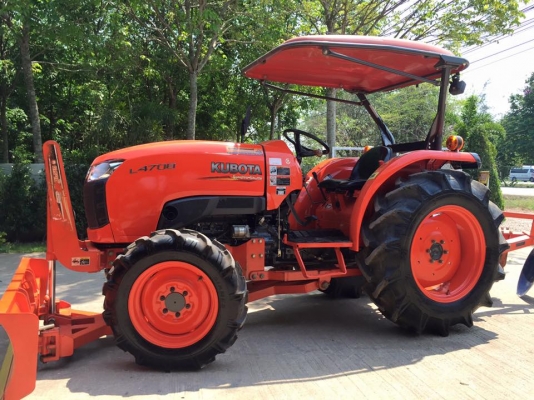 ขายรถไถ Kubota L4708(4WD) พร้อมใบมีดและผานบุกเบิก รถไร่ สวยๆ พร้อมใช้งาน