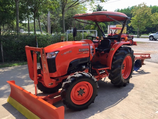 ขายรถไถ Kubota L4708(4WD) พร้อมใบมีดและผานบุกเบิก รถไร่ สวยๆ พร้อมใช้งาน