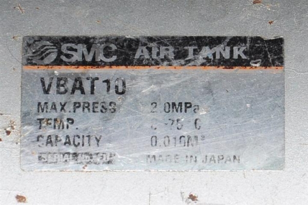AIR TANK (ถังเก็บลม) ยี่ห้อ SMC MADE IN JAPAN