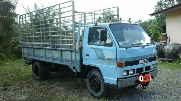 ขาย6ล้อบรรทุก isuzu NKR58LU5 M 110แรงม้า รถห้างแท้