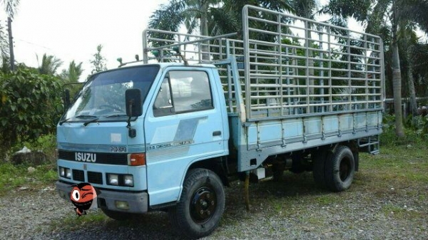 ขาย6ล้อบรรทุก isuzu NKR58LU5 M 110แรงม้า รถห้างแท้
