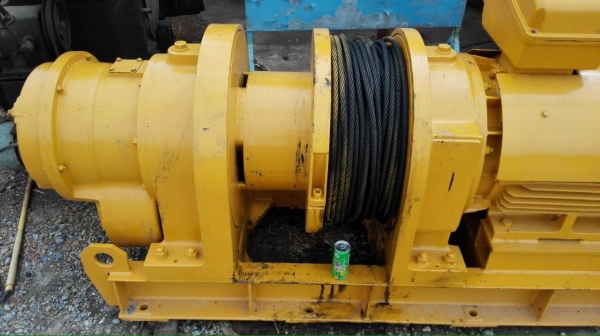 ** ลดแรงๆ!! ** กว้านสริงเก่าญี่ปุ่น 40 ตัน TOSHIBA JAPAN ไฟ 380V. ลากเรือ ยกตู้คอนเทรนเนอร์ สวยสดนอกดึงนิ่มพร้อมใช้งาน!!