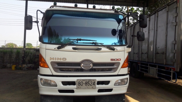 ขายรถหกล้อดัมพ์ Hino Mega S500 เครื่อง 220 แรง ปี 54 ช่วงยาว 4 เมตร ยาง 9.00 ทะเบียนพร้อม