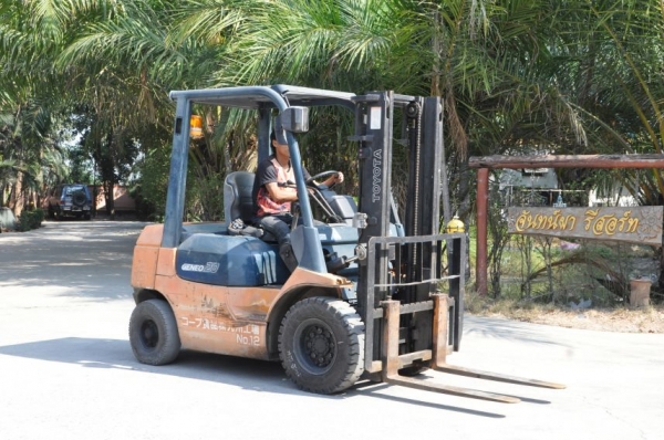 ขายFORKLIFT TOTOTA 7FG20 (2ตัน) เสา3เมตร สวยเดิมจากญี่ปุ่น ยังไม่เคยใช้ในไทย 155,000เท่านั้น!!