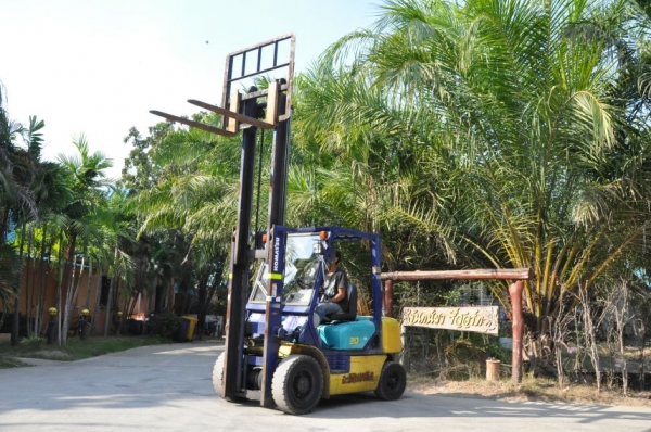 ขายFORKLIFT KOMATSU FG20-12(2ตัน) เสา3เมตร สวยเดิมจากญี่ปุ่น ยังไม่เคยใช้ในไทย 145,000เท่านั้น!!