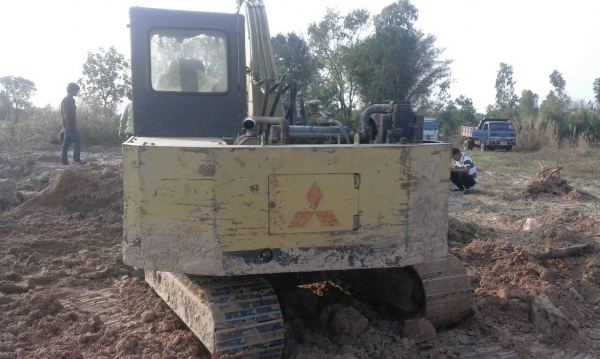 ขายรถ แบคโฮ MITSU MS 70 สภาพพร้อมไช้