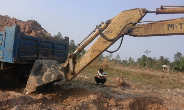 ขายรถ แบคโฮ MITSU MS 70 สภาพพร้อมไช้