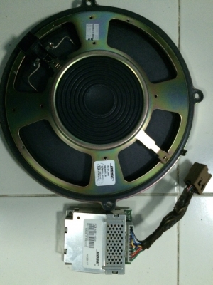 SUBWOOFER BOSE 10นิ้ว ซับบาง พร้อมPOWER AMP BOSE PCB ASSY 100W เอาไปแปลงลงรถได้ ถอดมาจากรถในญี่ปุ่น มือ2