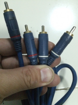 สายRCA Alpine ยาว5เมตร มือ2 ญี่ปุ่น