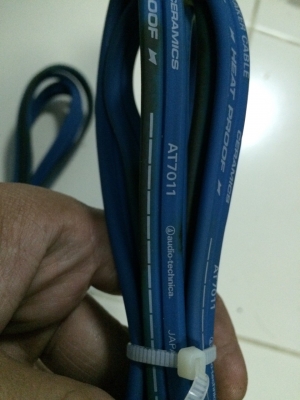 สายลำโพง Audio-technica AT7011 ยาว2เมตร 2เส้น Made in Japan มือ2 ญี่ปุ่น สายลำโพง Audio-technica AT7011 ยาว2เมตร 2เส้น Made in Japan มือ2 ญี่ปุ่น