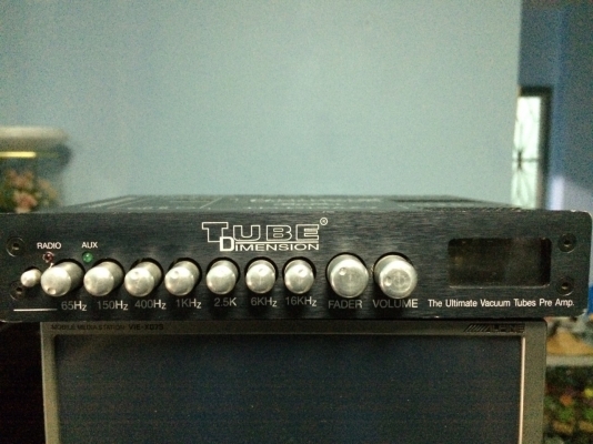 ปรีหลอด TUBE DIMENSION TD.P12AXZ เสียงหวานๆ ปรับได้อีก7แบน Made in USA สภาพสวย มือ2  Line:Mcballza