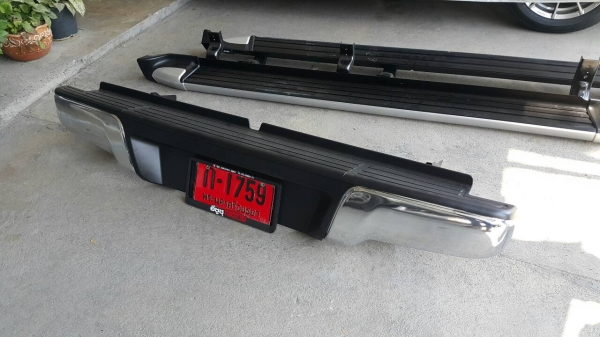 บันไดข้าง กันชนท้าย ป้ายแดง วีครอส