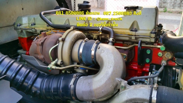 ขาย Hino 500 ปี52 ตู้สิบบานยาว 7.3 เมตร  1,280,000 บาท