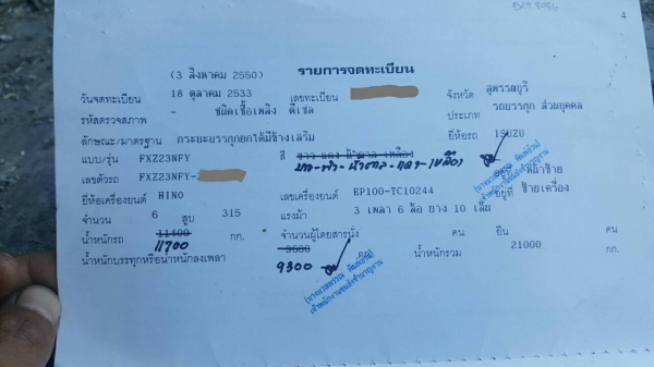 ขายสิบล้อดั้มพ่วงแม่-ลูก ISUZU FXZ23NFY 2เพลา วางเครื่องEP100TC เทอร์โบอินเตอร์ 275 แรงม้า เกียร์อั๋น เบรคทิฟฟี่ แอร์เย็น เอกสารพร้อมโอน  ราคา.1,250,000 บาท ต่อรองได้ โทร.080-1085007 บอล รถอยู่.สุพรรณบุรี