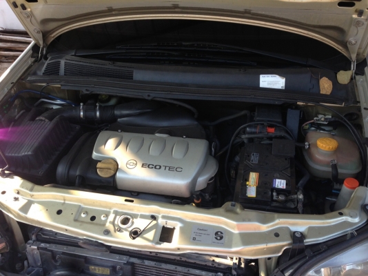 2001 Chavrolet Zafira 1.8ccd สภาพสมบูรณ์ ไม่เคยติดแก๊ส มีประกันชั้น3