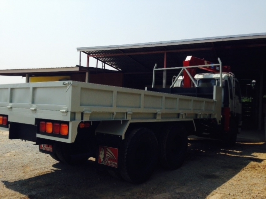 FM3H 195 แรงม้า ติดเครน UNIC 4.5ตัน 4ปลอก3ชัก สวยๆพร้อมใช้งานค่ะ