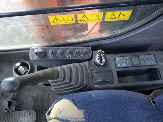 รถขุด Hitachi ZX120 #66150 เบรกเกอร์ NPK E207 สต็อกนำเข้าจากญี่ปุ่น สนใจโทร. 080-6565422 (หนิง)