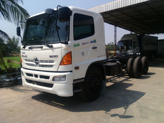HINO MEGA FL สิบล้อเพลาเดียว หัว-ครัทซี สวยๆครับ
