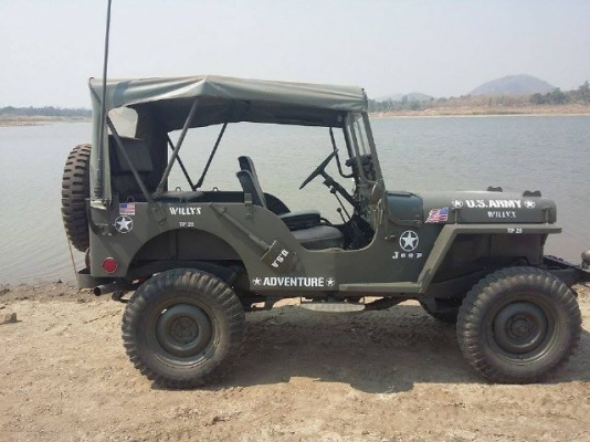 จิ๊ป m38 หน้าเตี้ย เครื่องดีเซล 4DR5 ทะเบียนพร้อมโอน 4x4