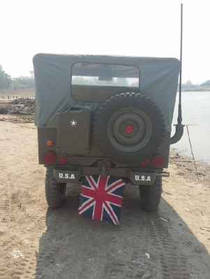 จิ๊ป m38 หน้าเตี้ย เครื่องดีเซล 4DR5 ทะเบียนพร้อมโอน 4x4