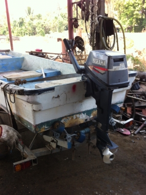 เรือ13ฟุตเครื่องyamaha8แรงราคา68000