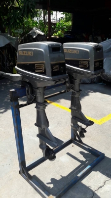 เครื่องแรง Suzuki 5แรง2จังหวะ หางสั้น