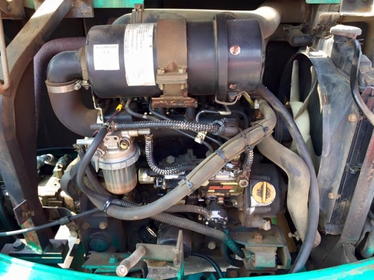 KOMATSU  20-7E  ขนาดPC-20 <หัวกระแทกพร้อม> คอลโทนนำ้มัน รถเก่านอกแท้100\% มีเอกสารพร้อม☎️ติดต่อ 085-5632278