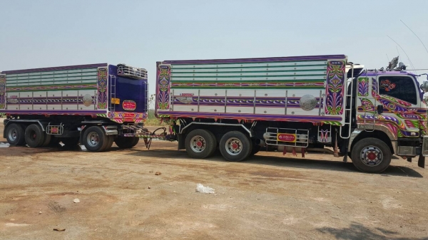 รถพ่วง แม่+ลูก