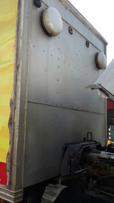 รถ 6 ล้อ ตู้แห้ง ยี่ห้อ HINO  รุ่น FC3JLKA ตู้ ยาว 6.50 เมตร สภาพยางสวยเต็ม