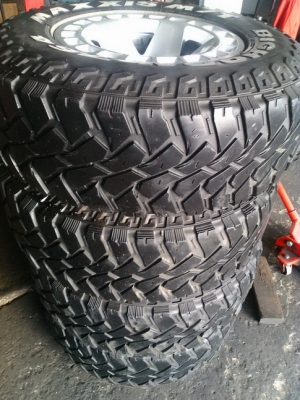 Lenso Max2 + Maxxis MT 265/75/16 ปี13 สวยๆ 1ชุด