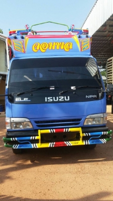 ISUZU NPR135 แรง เกียร์ใหญ่ 6 เกียร์ เครื่องดี ขับดี ครัทซีสวย รถพร้อมใช้งาน