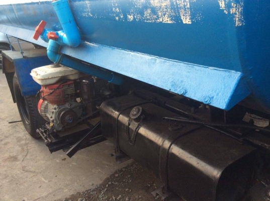 รถน้ำ 6 ล้อ ISUZU KS22 ปี 33 เครื่อง 110 แรง ถังน้ำ 6,000 ลิตร