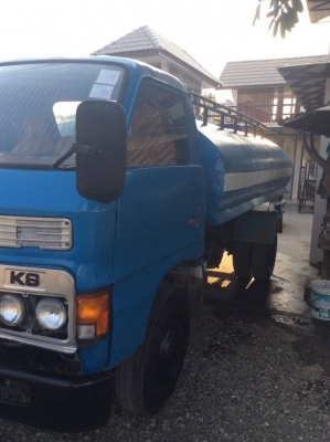 รถน้ำ 6 ล้อ ISUZU KS22 ปี 33 เครื่อง 110 แรง ถังน้ำ 6,000 ลิตร