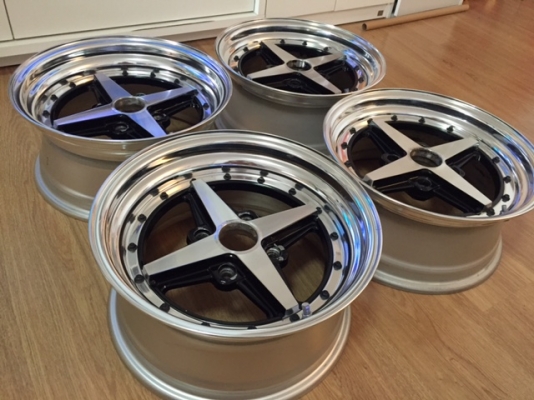 ล้อ Work Equip01 แท้ มือสอง  15x6.5/7 4x114.3 ยางปี 2015 185/45/15