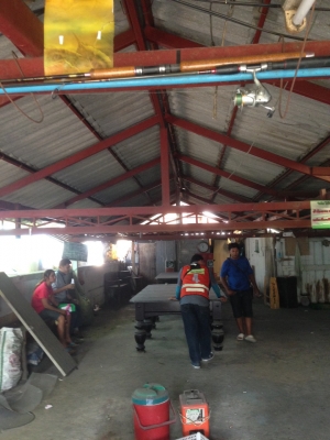 โครงสร้างหลังคาพร้อมกระเบื้อง