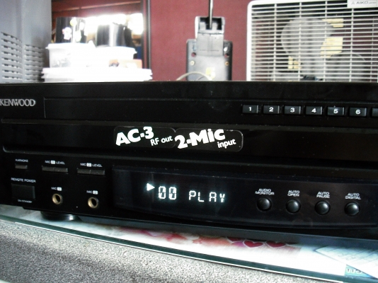 KENWOOD เครื่องเล่น Laser รุ่น LVD 290