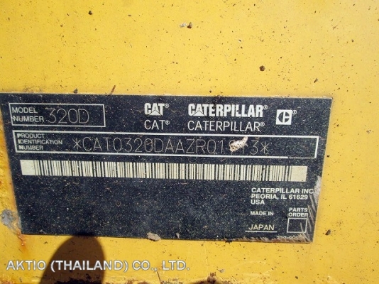 ขายรถขุด CATERPILLAR 320D สภาพสวยพร้อมใช้งาน