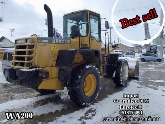 ขาย รถตัก WA200 จำหน่าย รถ เครื่องจักร อุปกรณ์ทุกชนิด นำเข้า100\% ราคาถูก eurotec 0818176901 ขาย รถตัก WA200 จำหน่าย รถ เครื่องจักร อุปกรณ์ทุกชนิด นำเข้า100\% ราคาถูก eurotec 0818176901