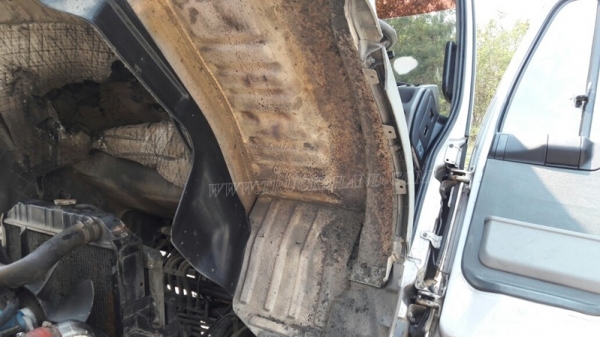 รถ 6 ล้อ ตู้แห้ง   ยี่ห้อ HINO  รุ่น FC3JLKA  ปีจดทะเบียน 2543