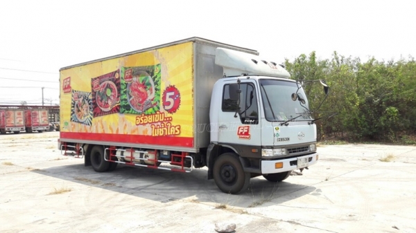 รถ 6 ล้อ ตู้แห้ง   ยี่ห้อ HINO  รุ่น FC3JLKA  ปีจดทะเบียน 2543