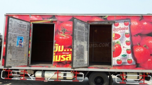 รถ 6 ล้อ ตู้แห้ง   ยี่ห้อ HINO  รุ่น FC3JLKA  ปีจดทะเบียน 2543