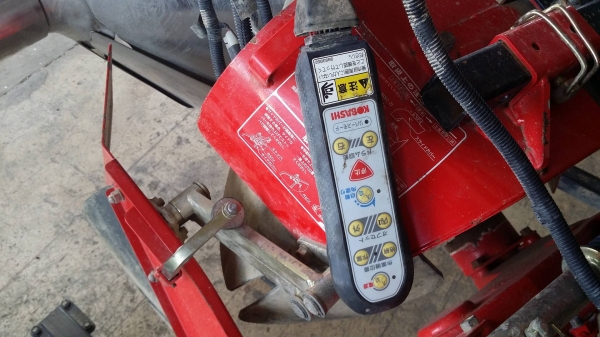 เครื่องปั้นคันนา KOBASHI รุ่น  XR750F สำหรับใช้ต่อเพลา GPO ด้านท้ายรถไถนั่งขับ เก่าญี่ปุ่น ใช้สำหรับปั้นคันนา