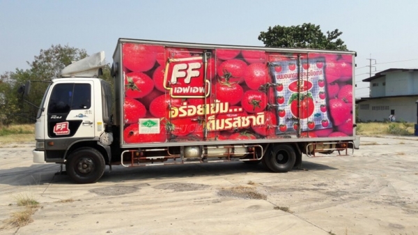 รถ 6 ล้อ ตู้แห้ง ยี่ห้อ HINO รุ่น FC4JLMA ตู้ ยาว 6.50 เมตร สภาพยางสวยเต็ม