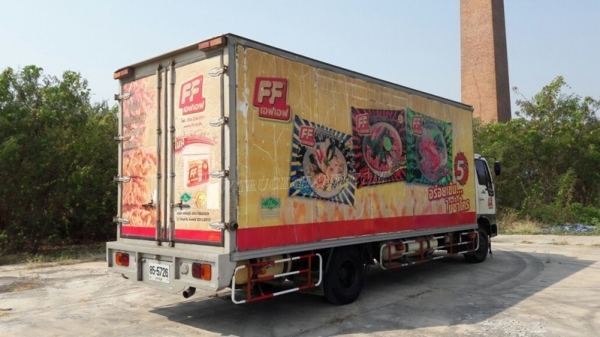 รถ 6 ล้อ ตู้แห้ง ยี่ห้อ HINO รุ่น FC4JLMA ตู้ ยาว 6.50 เมตร สภาพยางสวยเต็ม