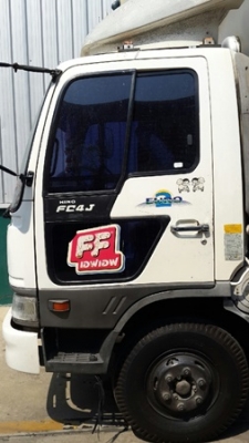 รถ 6 ล้อ ตู้แห้ง ยี่ห้อ HINO รุ่น FC4JLMA ตู้ ยาว 6.50 เมตร สภาพยางสวยเต็ม