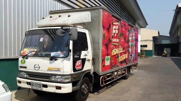รถ 6 ล้อ ตู้แห้ง ยี่ห้อ HINO รุ่น FC4JLMA ตู้ ยาว 6.50 เมตร สภาพยางสวยเต็ม