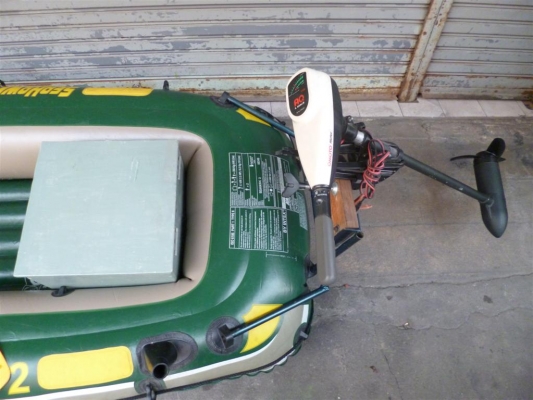 เรือยาง2ที่นั่ง seahawk2 พร้อมเครืองมอเตอร์ไกด์